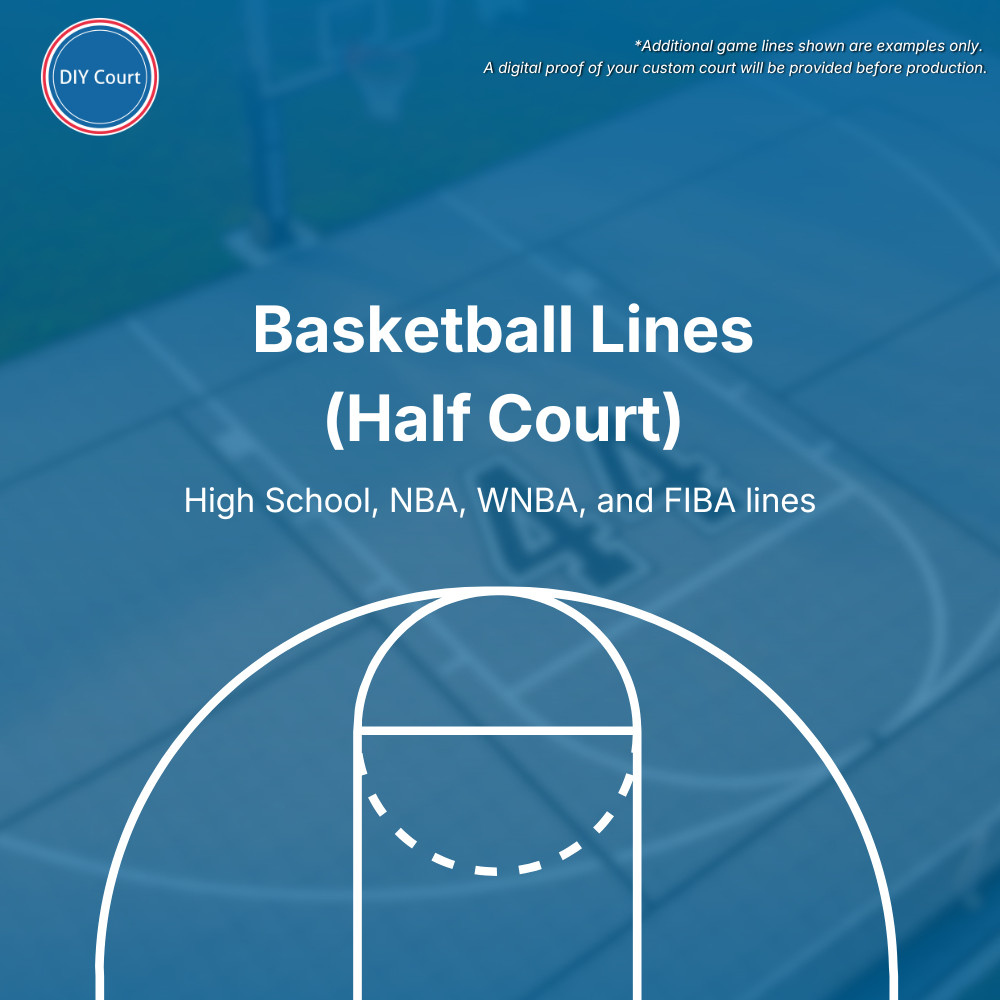 Basketball (Half Court) Lines