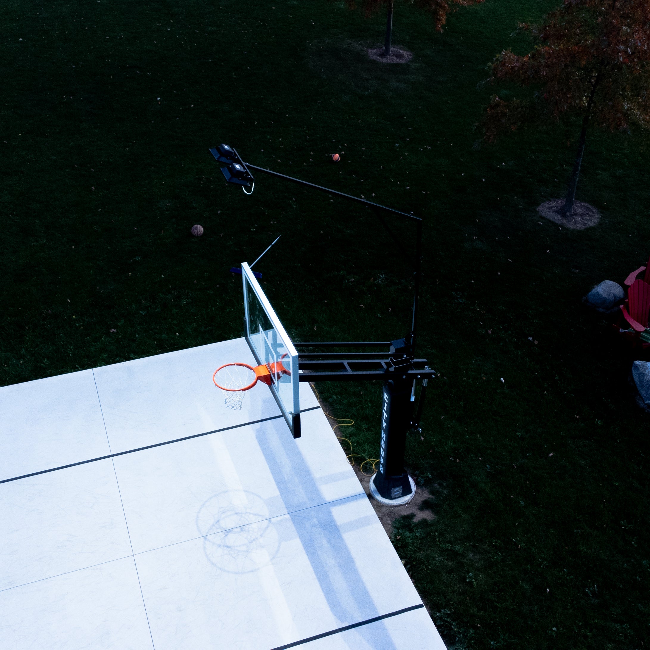 CITY HOOPS - Basketball Hoop LED Light