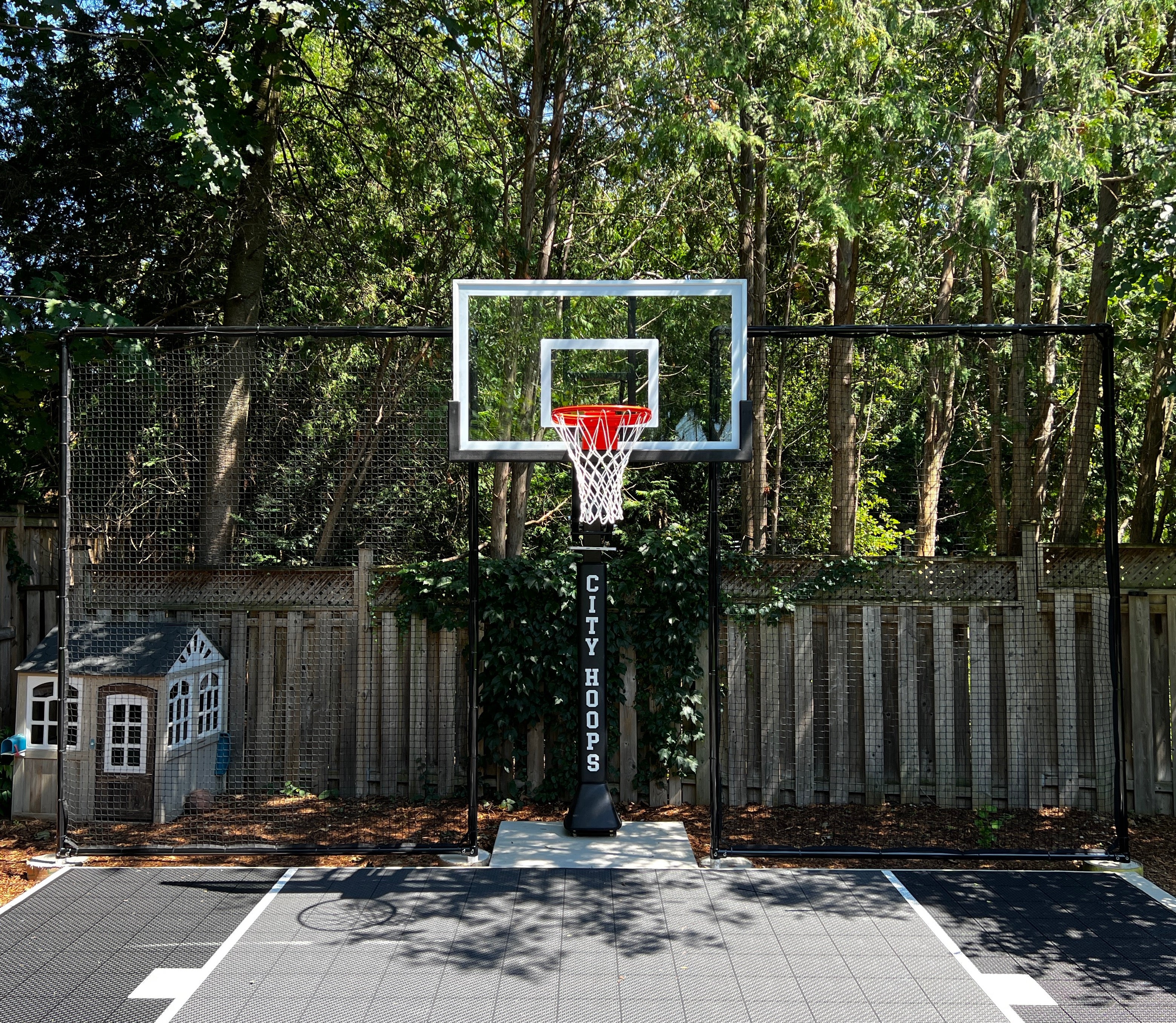 Ball Containment Soft Fence - 10' High (Cost per ln. ft.) - DIY Court Canada