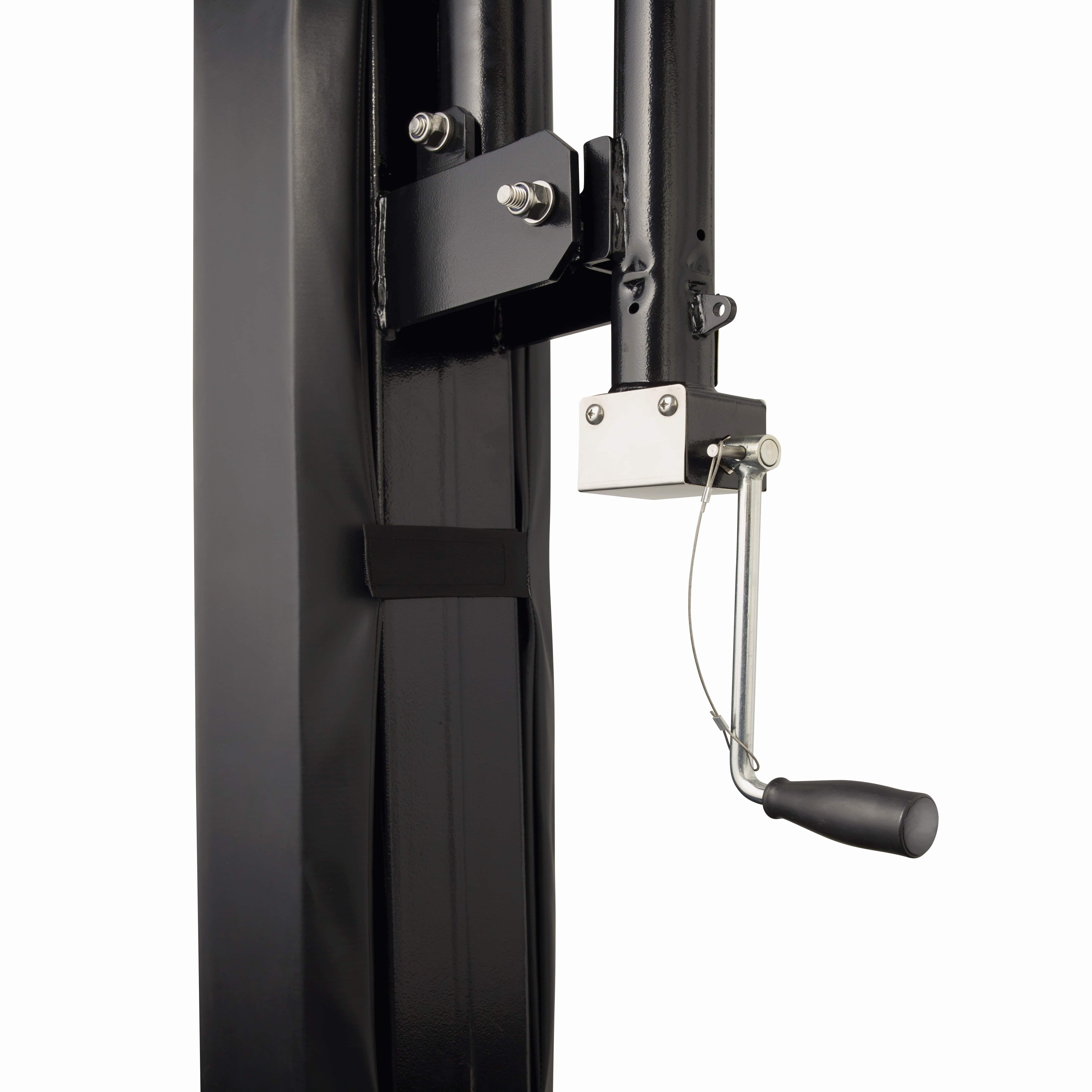 CITY HOOPS - Silver Basketball Hoop - Tempered