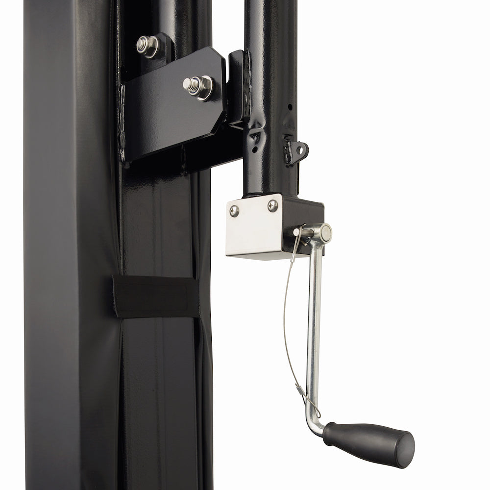 CITY HOOPS - Platinum Basketball Hoop - Tempered Glass