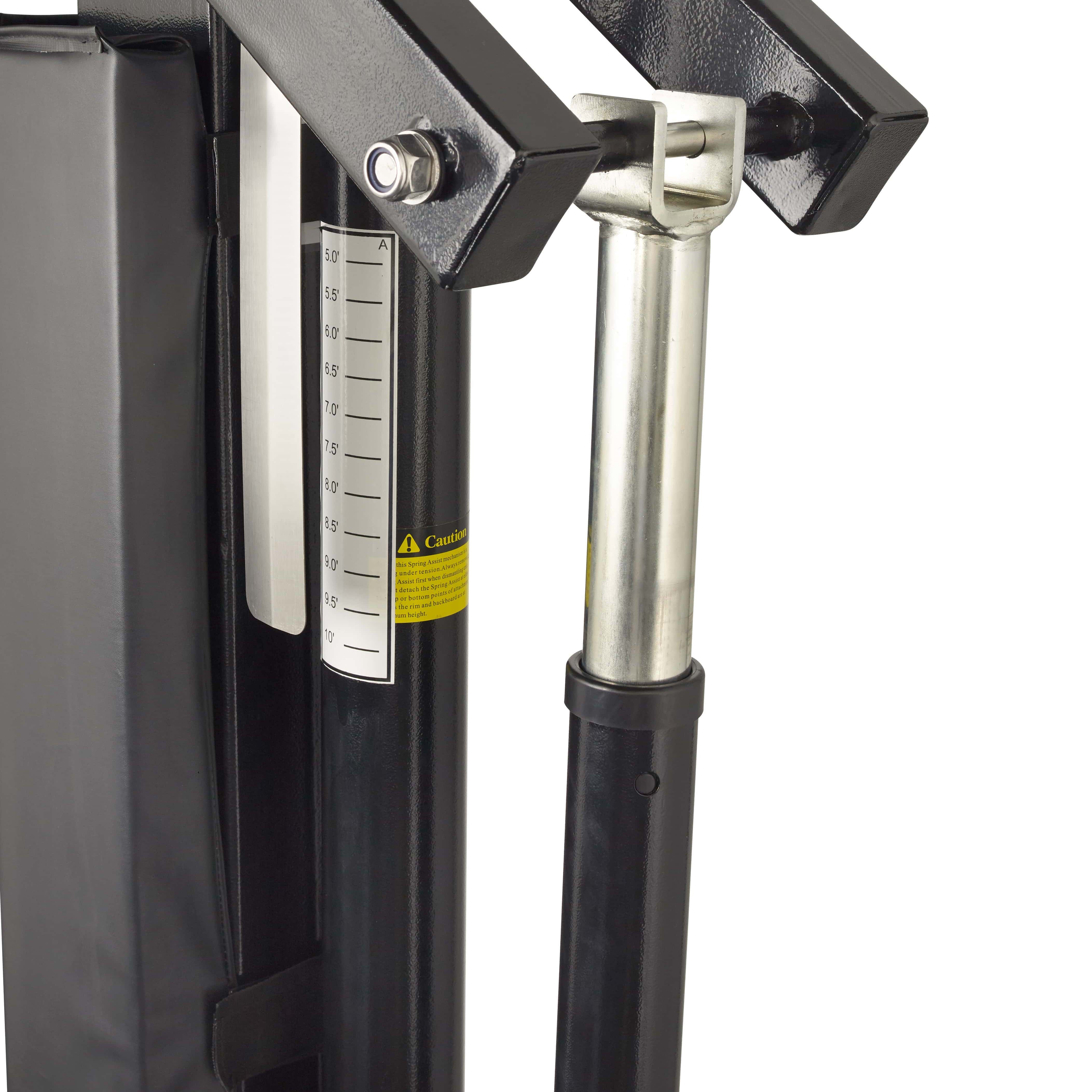 CITY HOOPS - Platinum Basketball Hoop - Tempered Glass