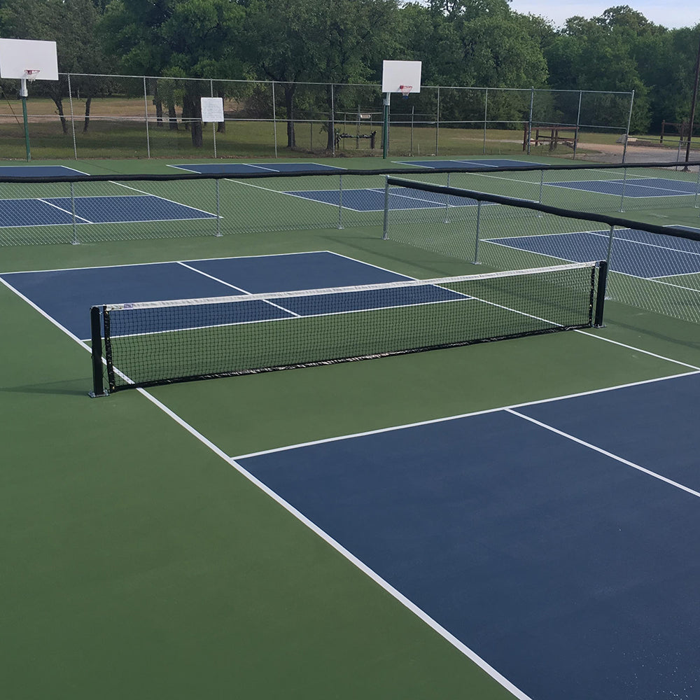 Douglas Premier SQ Pickleball Posts - Surface Mount - DIY Court Canada