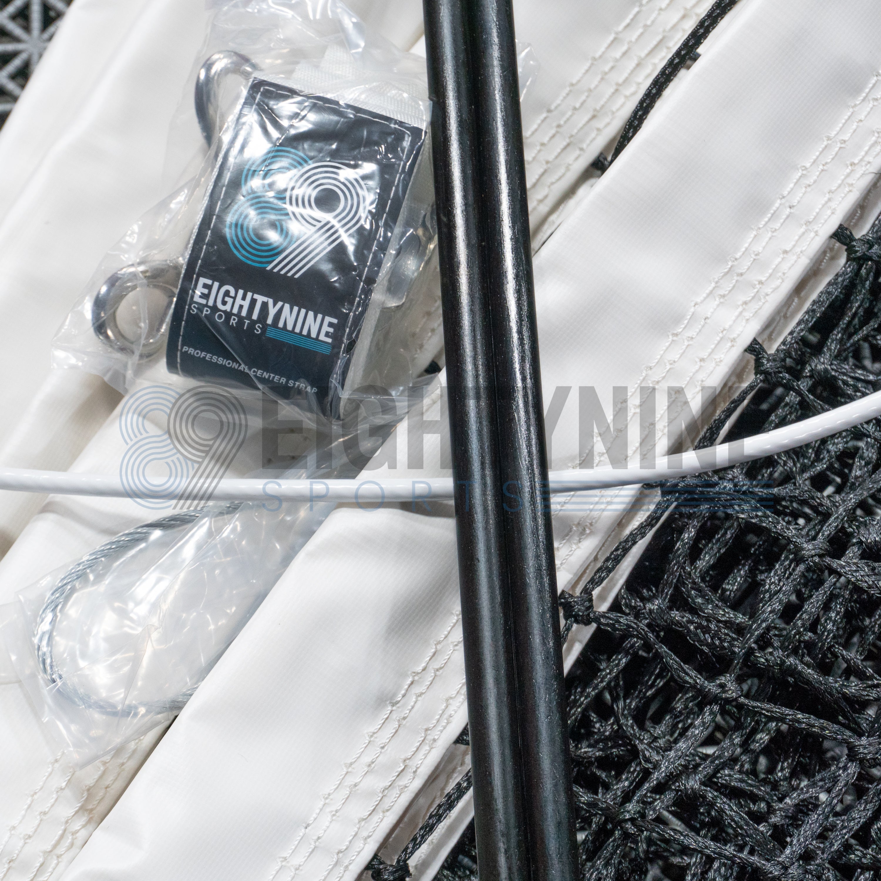 EIGHTYNINE Sports - Professional Tennis Net & Center Strap - DIY Court Canada
