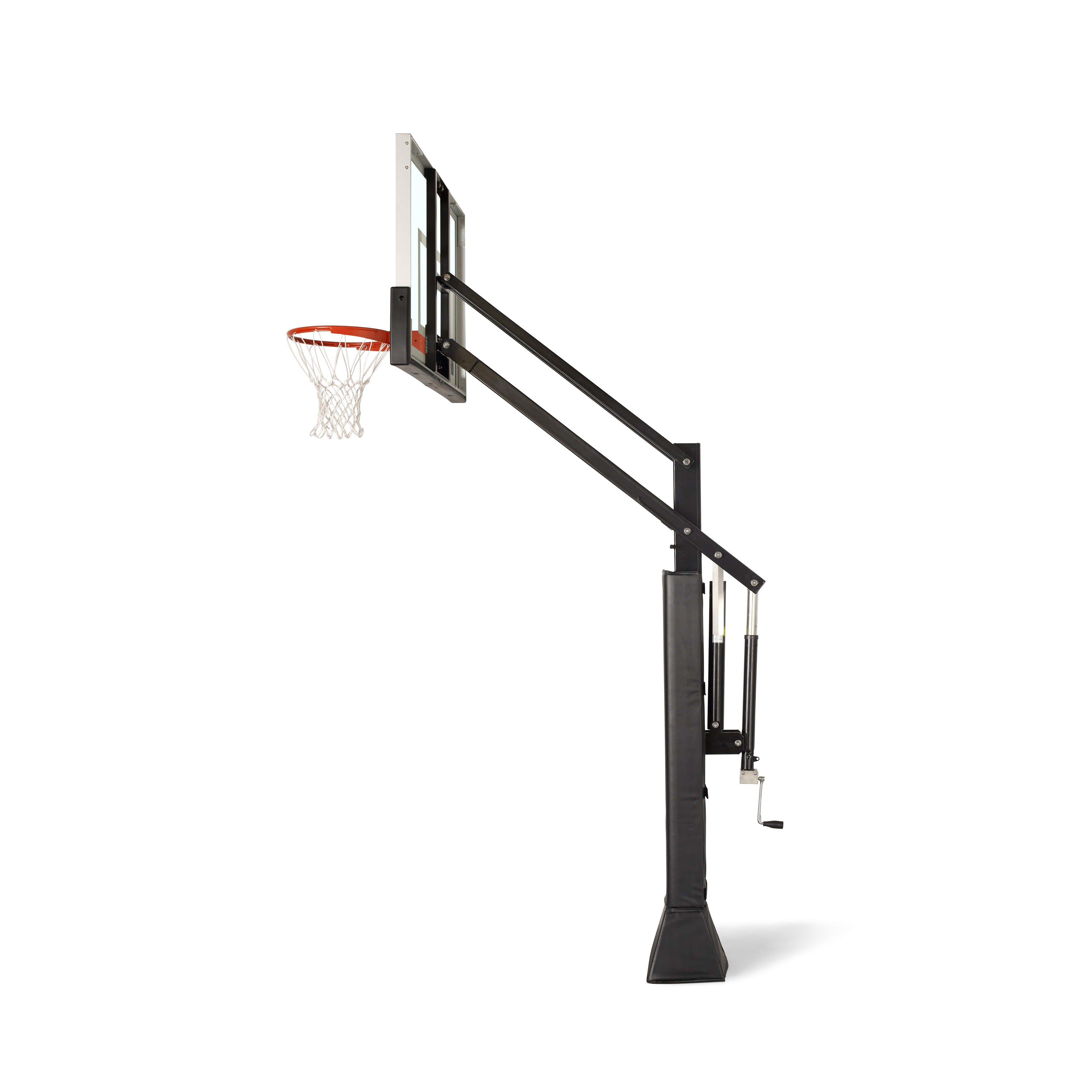 CITY HOOPS - Silver Basketball Hoop - Tempered