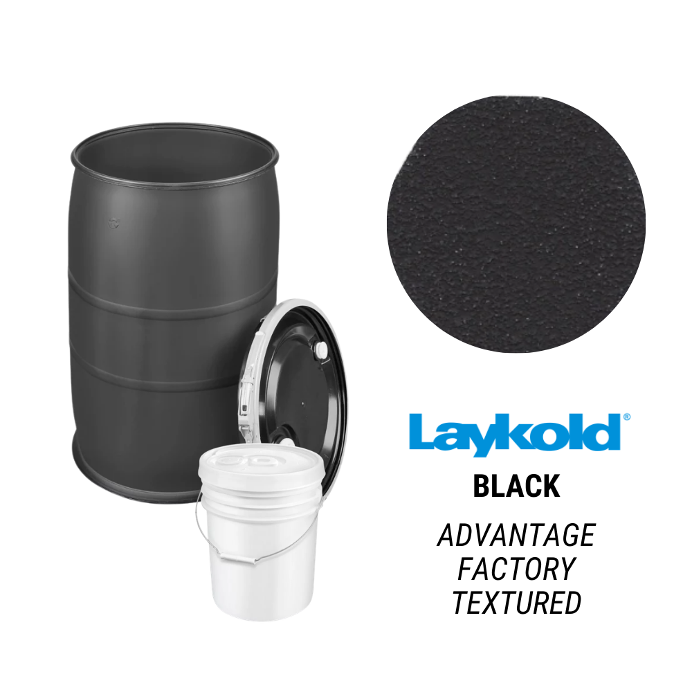Laykold Advantage Colorcoat - Black - Factory Textured