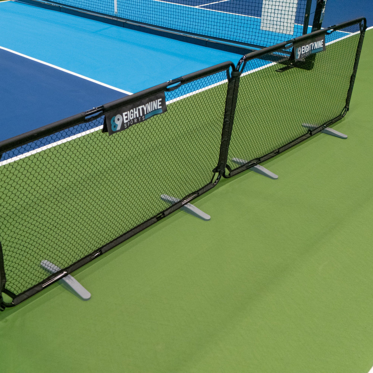EIGHTYNINE Sports - Portable Pickleball Court Divider Panels (5 Pack: 71.5" Per Panel - 30 Linear Feet)