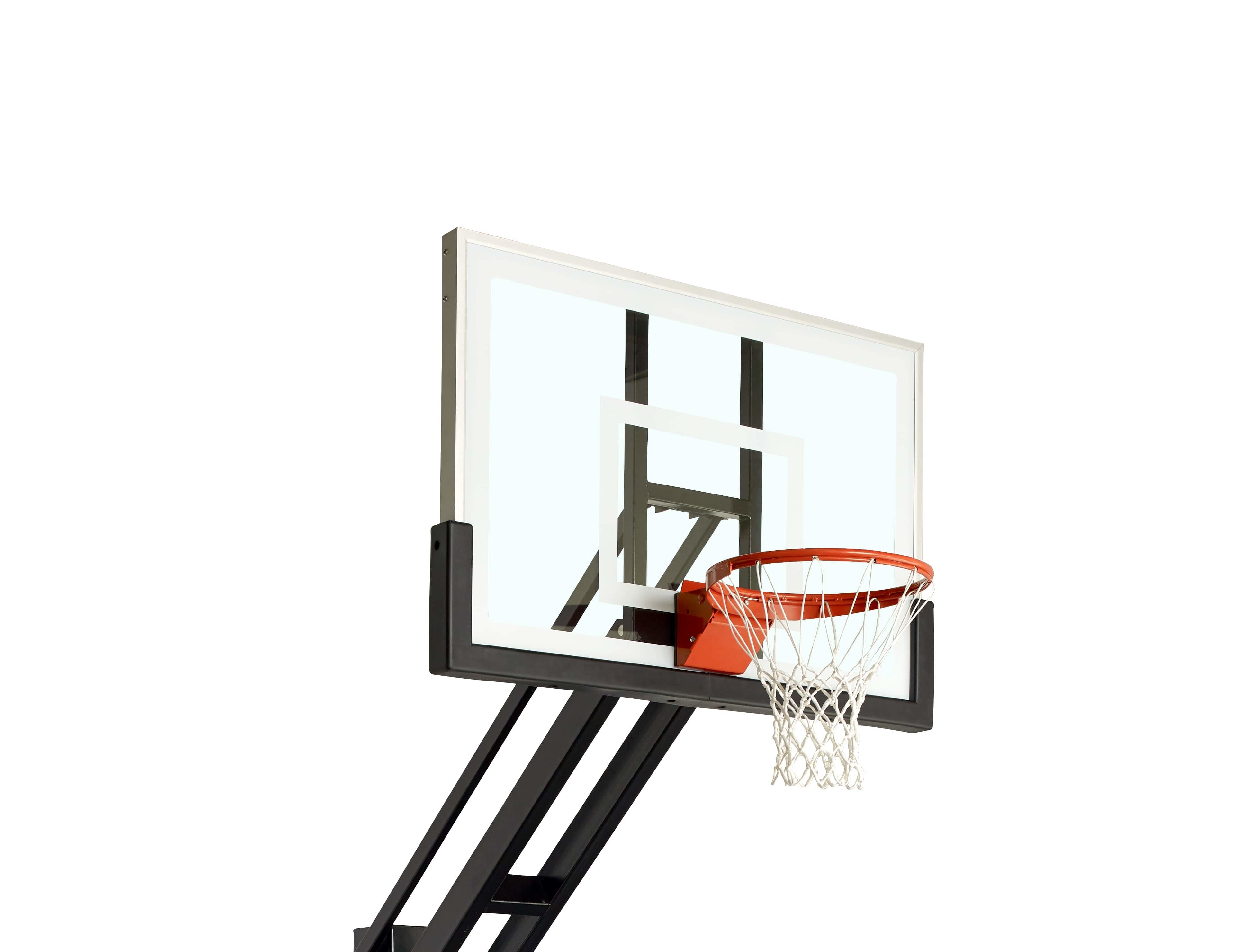 CITY HOOPS - Silver Basketball Hoop - Tempered