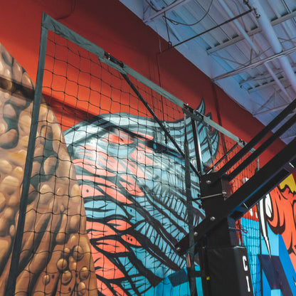 CITY HOOPS - Basketball Backstop Netting System - DIY Court Canada
