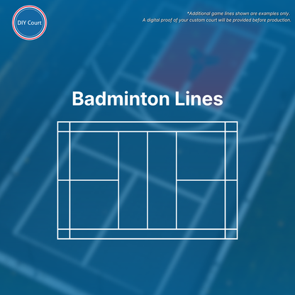 Badminton Lines
