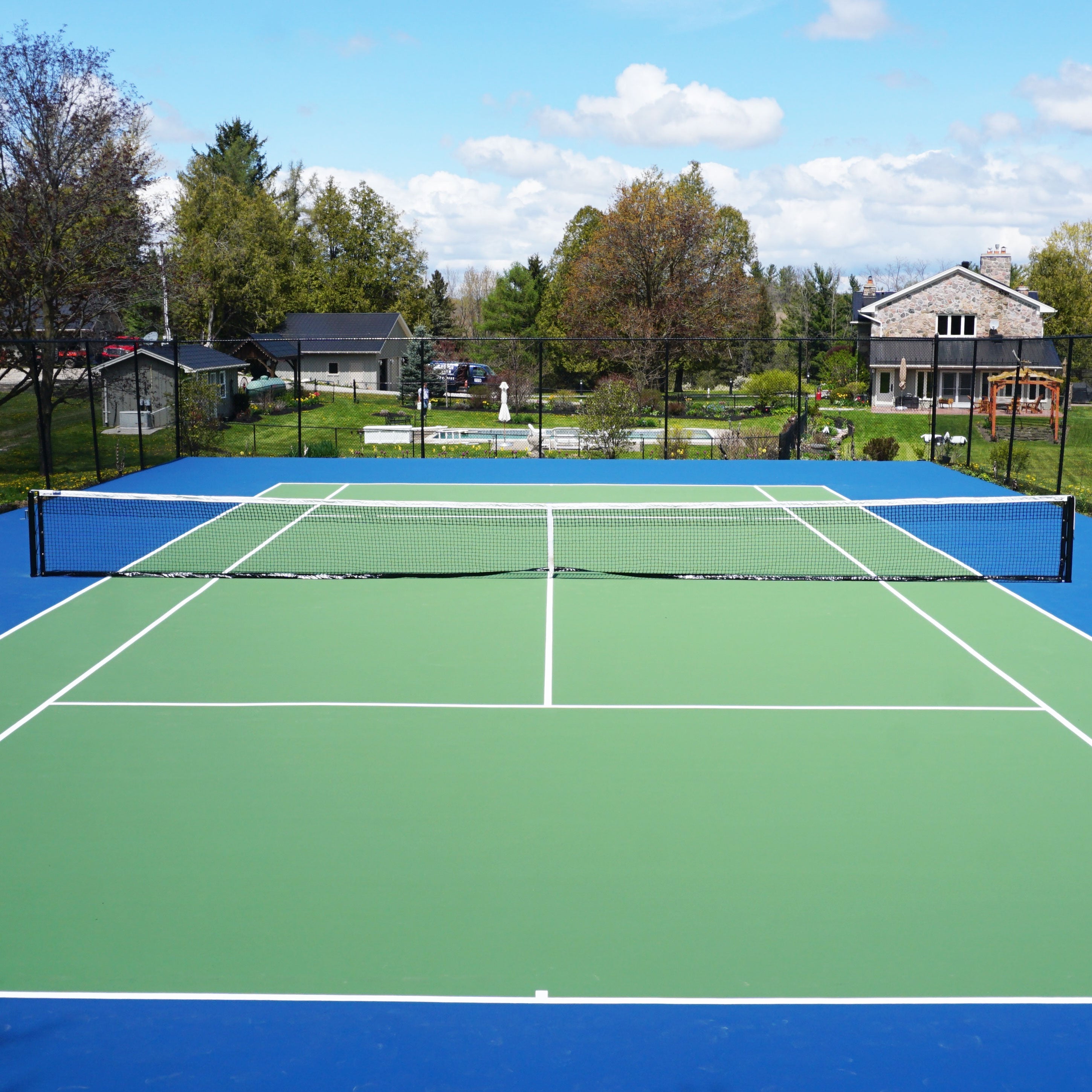 Douglas Tennis Net (TN-30DM) - Tapered - DIY Court Canada