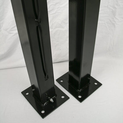 Douglas Premier SQ Tennis Posts - Surface Mount - DIY Court Canada