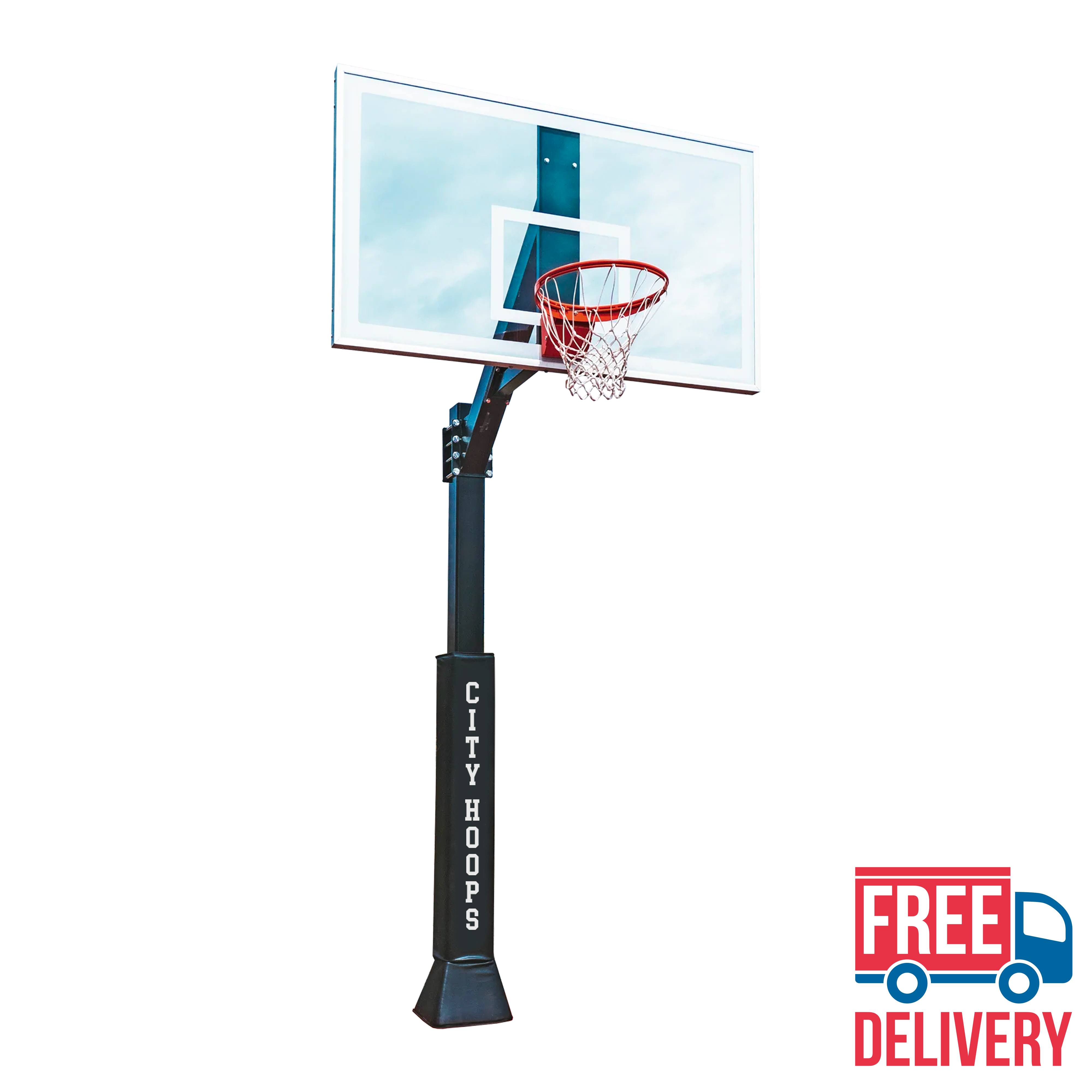 CITY HOOPS - Fixed Height Basketball Hoop