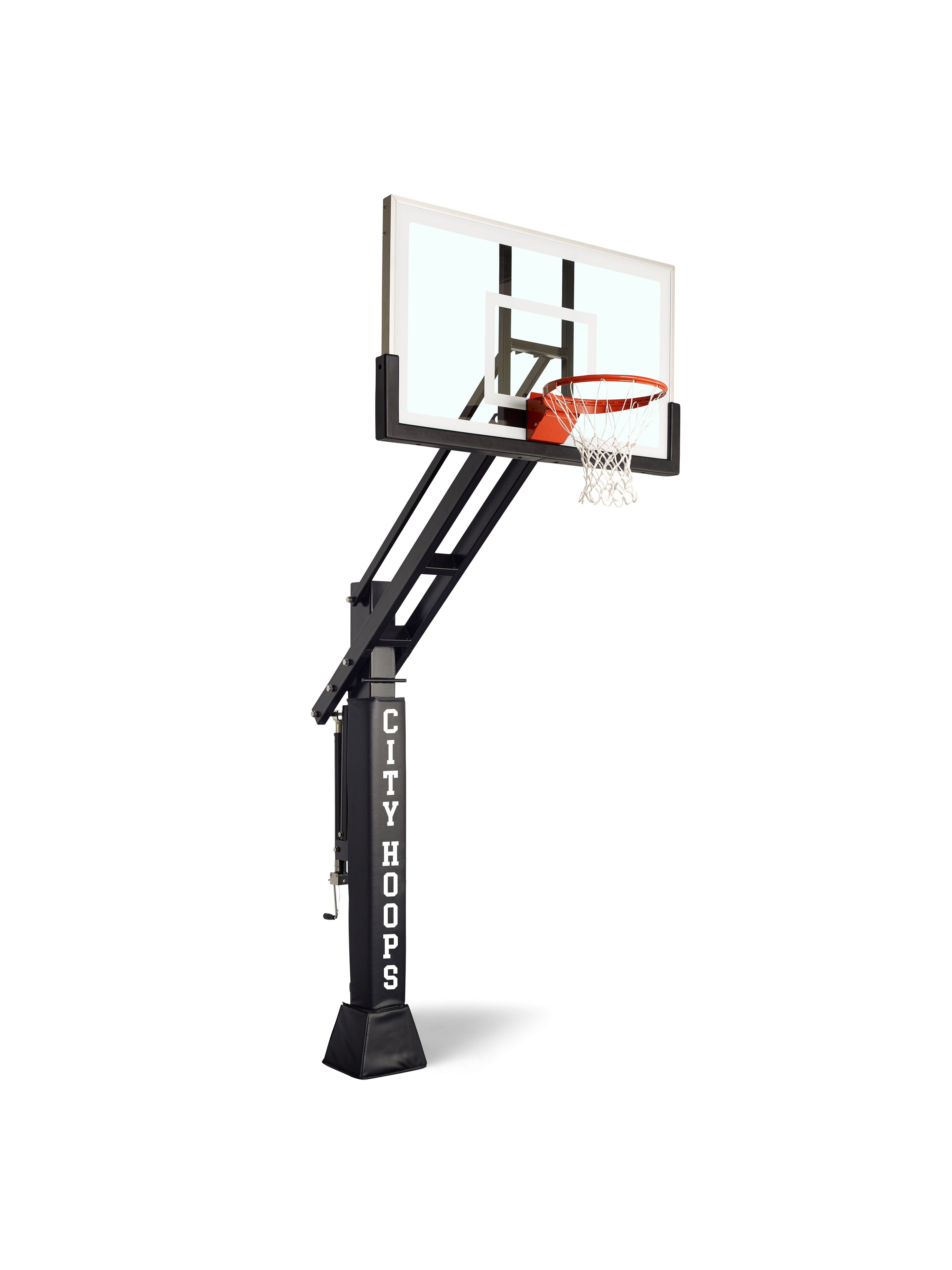 CITY HOOPS - Gold Basketball Hoop - Tempered