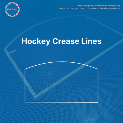 Hockey Crease Lines