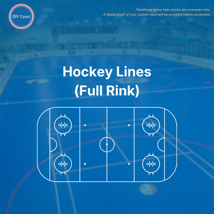 Hockey (FULL RINK) Lines