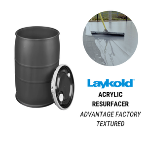 Laykold Advantage Acrylic Resurfacer - Black - Factory Textured (30-gal.)