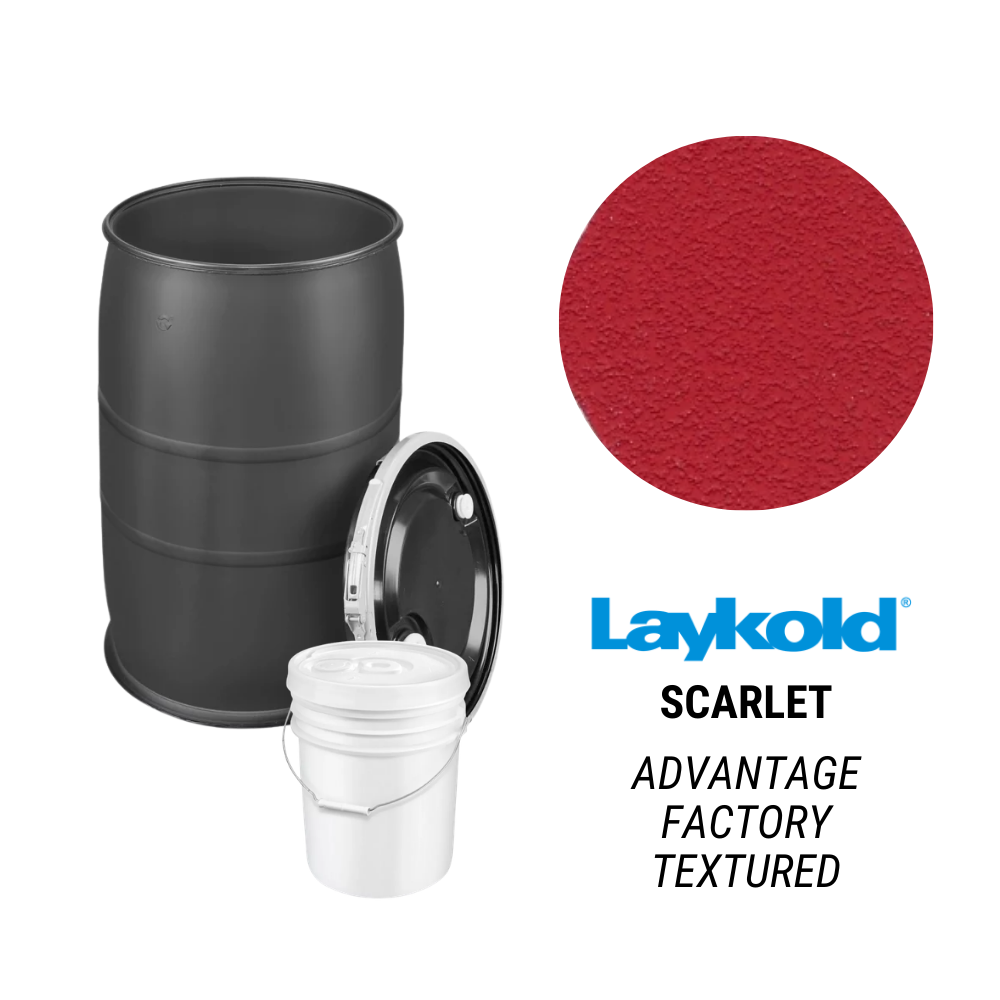 Laykold Advantage Colorcoat  - Scarlet - Factory Textured