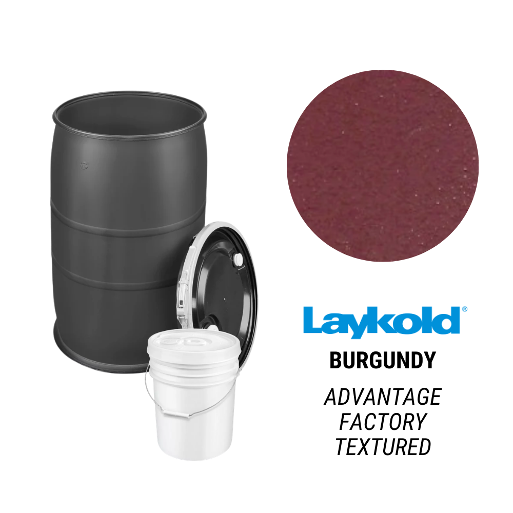 Laykold Advantage Colorcoat - Burgundy - Factory Textured