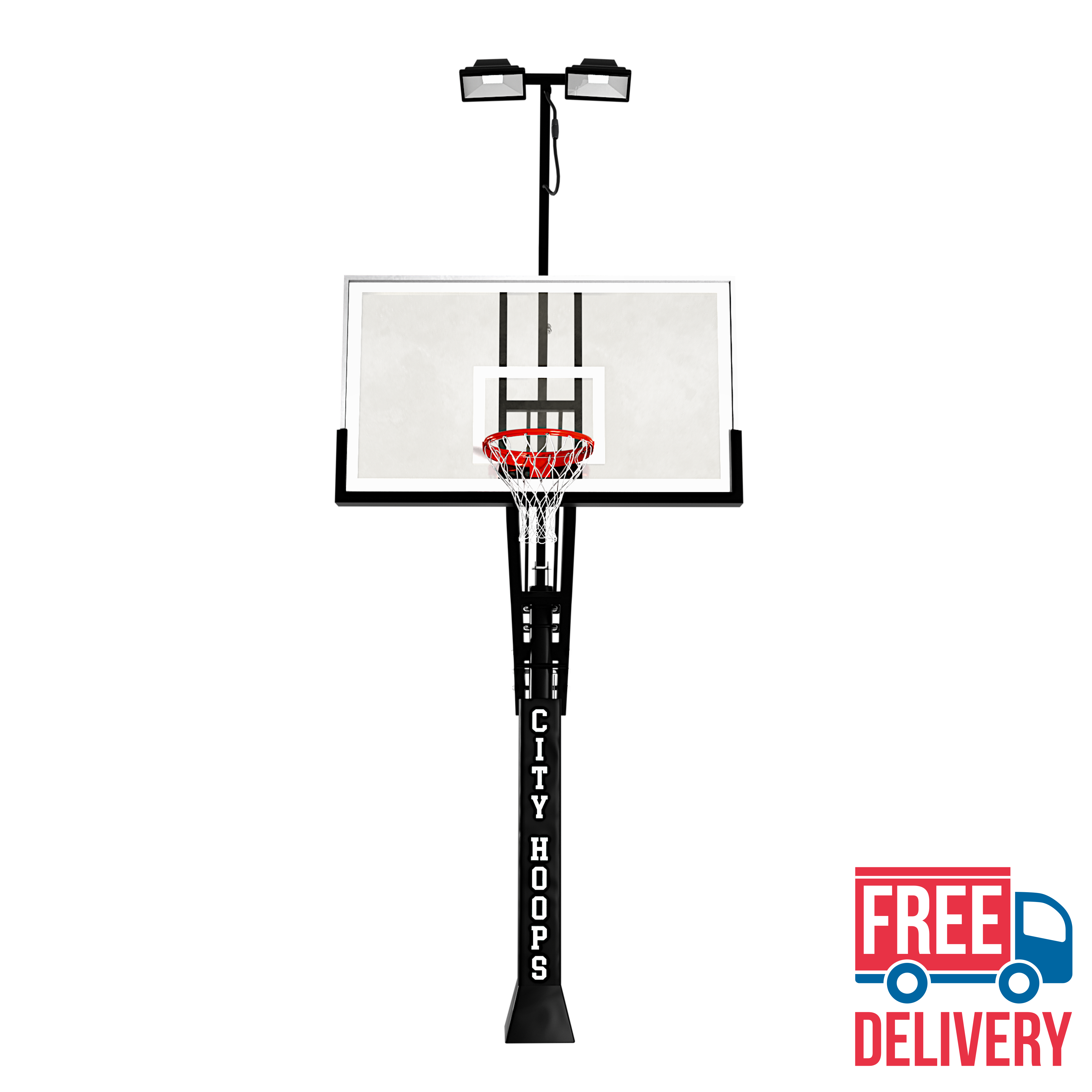 CITY HOOPS - Basketball Hoop LED Light