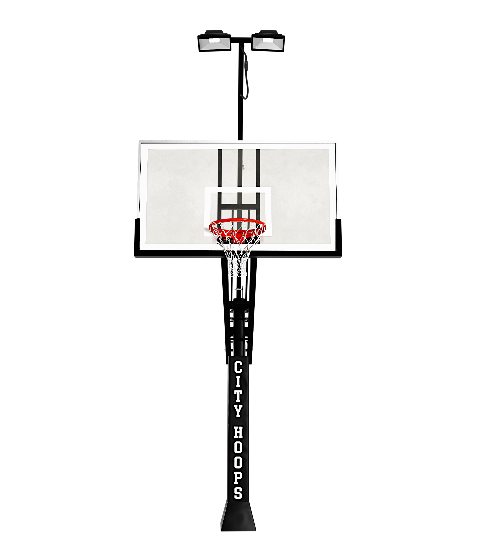 CITY HOOPS - Basketball Hoop LED Light - DIY Court Canada