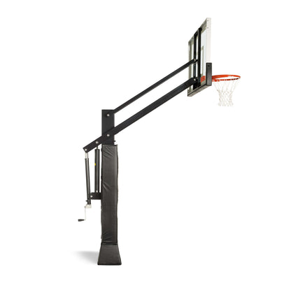 CITY HOOPS - Platinum Basketball Hoop - Tempered Glass