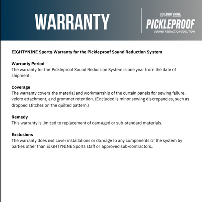 EIGHTYNINE Sports Pickleproof