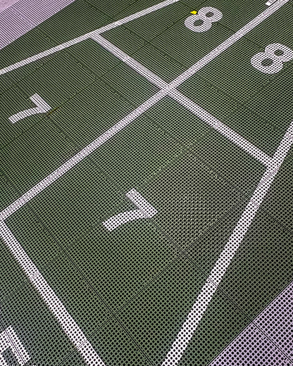 Shuffleboard - Double Court Kit - 16'4" x 43'4" | HEXPRO Sport Tile (SCD2)