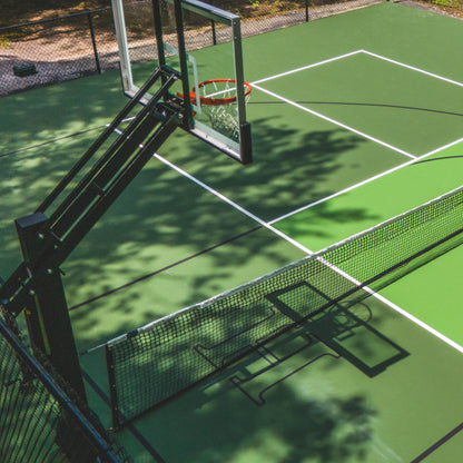EIGHTYNINE Sports - Multi-Sport Adjustable Net System - Single Post (44' - 54' Post Separation)