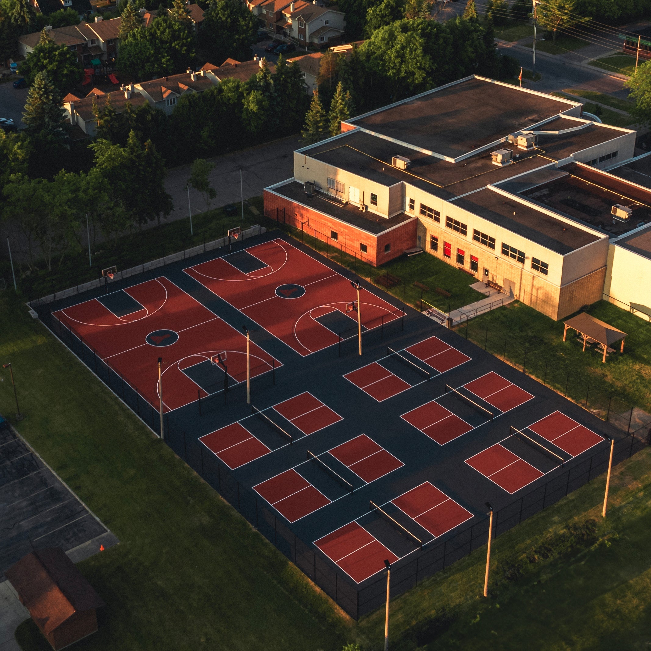 EIGHTYNINE Sports - Professional Pickleball Posts - 3" Diameter - DIY Court Canada