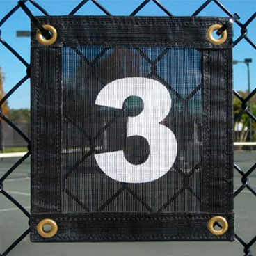 Mesh Court Numbers For Tennis & Pickleball Courts