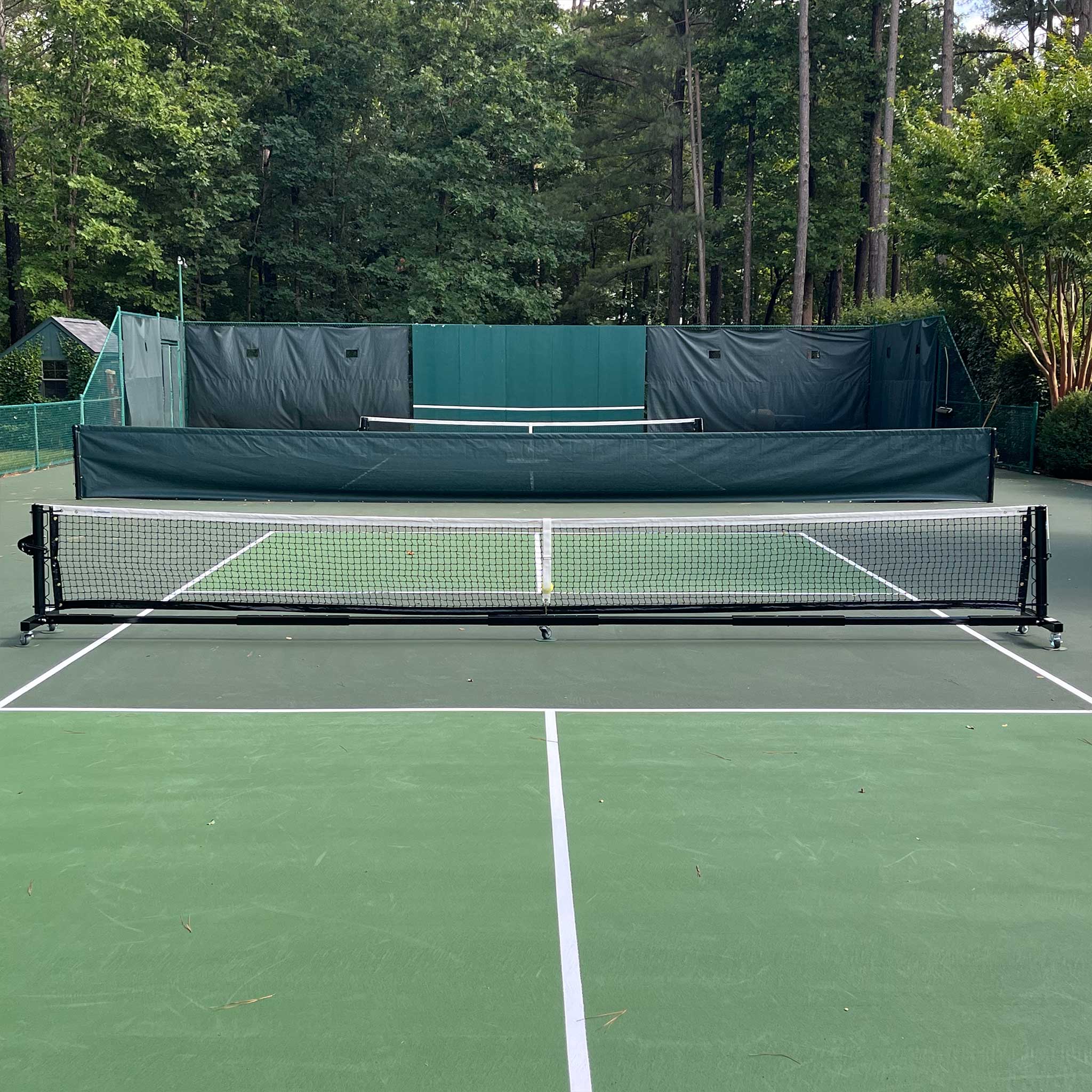 Pickle Wall Divider (Converts Existing Tennis Posts Into A Barrier)